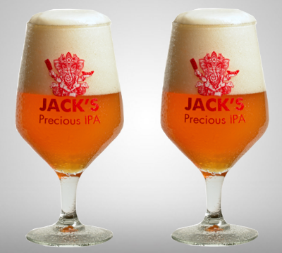 Jacks Precious IPA met Hindoegod Ganesha